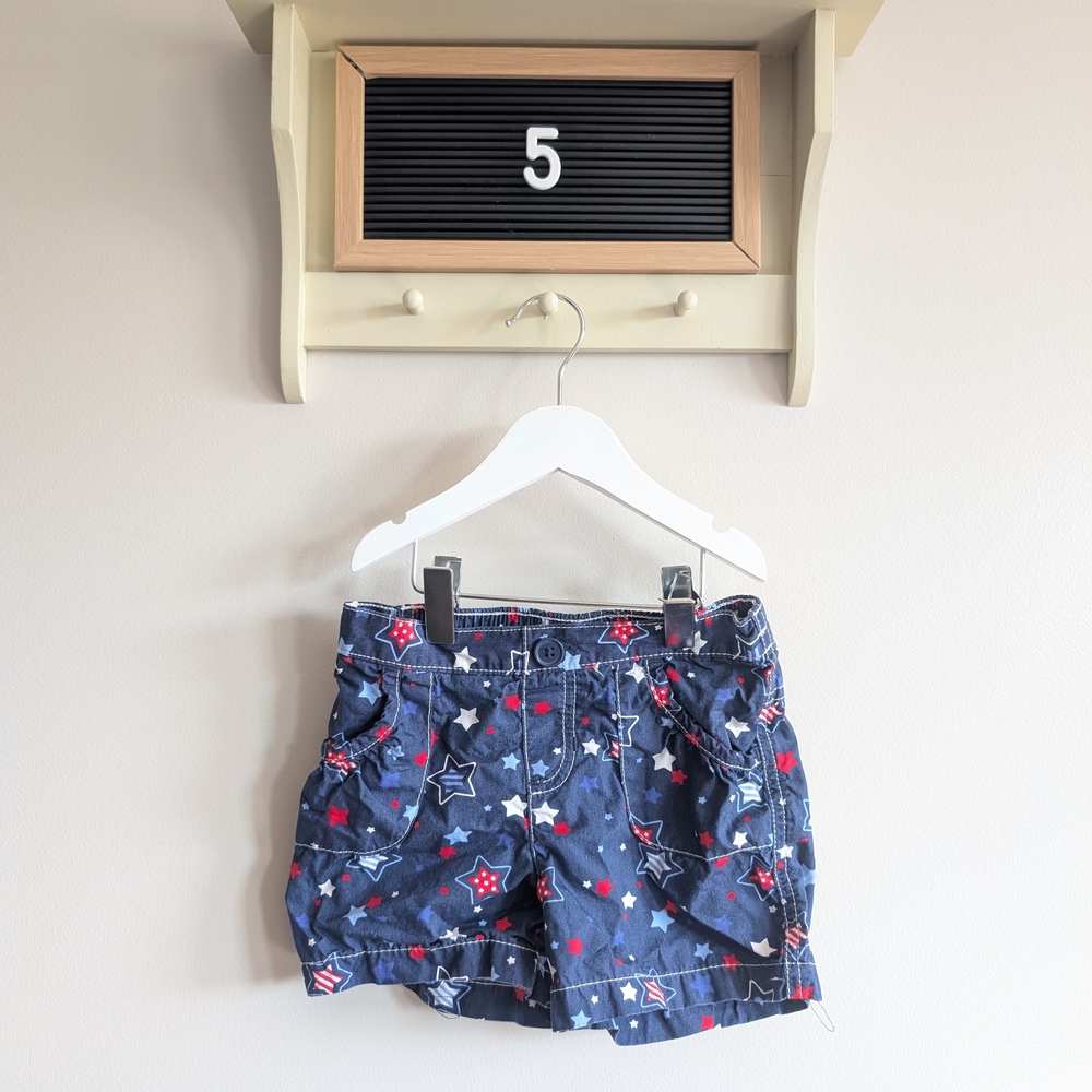 Jumping Beans Navy Starry Kids Shorts